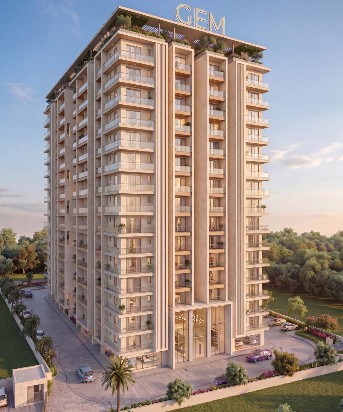 GEM Shreshta — proposed luxury tower in Karimnagar